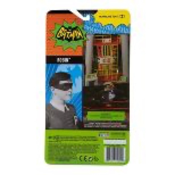 2022 McFarlane DC - Batman Classic 1966 TV Series Figure: ROBIN (Black & White) - Picture 3 of 3